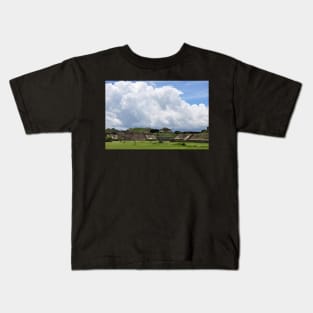 Site archéologique de Monte Alban, Oaxaca Mexique Kids T-Shirt